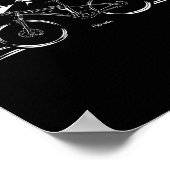 Cycling Racing Bicycle Motivation Mountain Bike Cl ポスター (角)