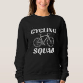 cycling squad スウェットシャツ (正面)
