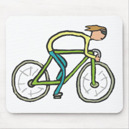 Cycling Stickman マウスパッド