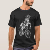 Cycling Zebra Tシャツ (正面)