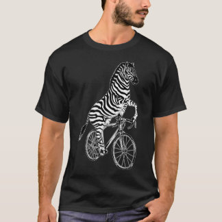 Cycling Zebra Tシャツ