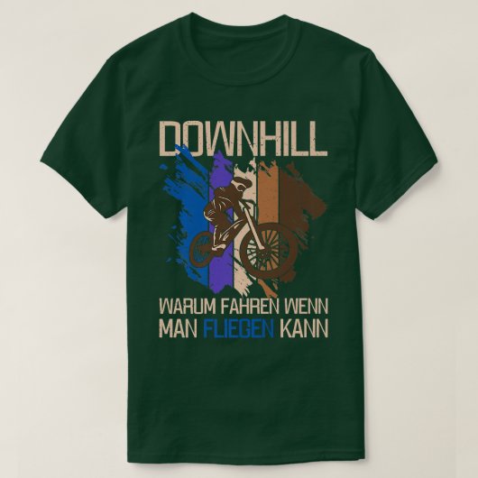 Cyclist Pedal Mountainbike Triathlon Downhill cycl Tシャツ (デザイン正面)