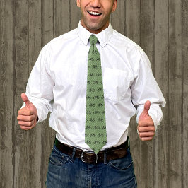 Cyclist Theme - Road Racing Bicycle on Stripey ネクタイ