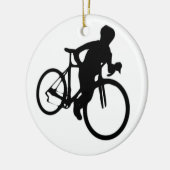Cyclocrossのオーナメント セラミックオーナメント (左)
