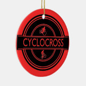 Cyclocrossのオーナメント セラミックオーナメント (右)