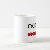 Cyclocrossの石 コーヒーマグカップ (中央)