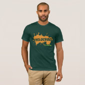 Cyclocross: 粘着物の時間 tシャツ (正面フル)