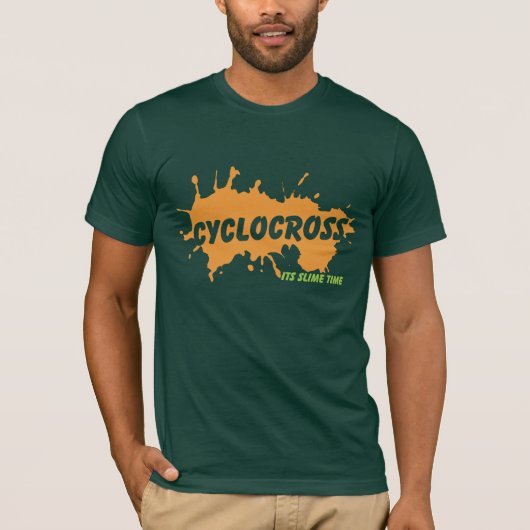Cyclocross: 粘着物の時間 tシャツ (正面)