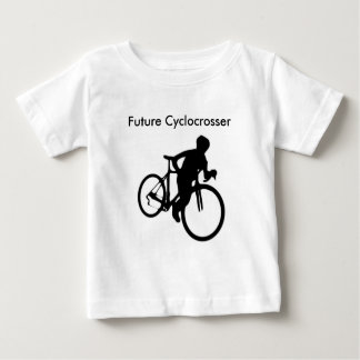 Cyclocrosser未来の幼児CXのTシャツ ベビーTシャツ