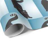 Cyclop黒猫 ラッピングペーパー (ロールコーナー)