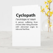 Cyclopathディクおもしろいショナリ定義 カード (黄色い花)