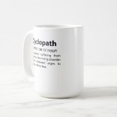 Cyclopathディクおもしろいショナリ定義 コーヒーマグカップ (正面左)
