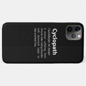 Cyclopathディクおもしろいショナリ定義 Case-Mate iPhoneケース (裏面(横))