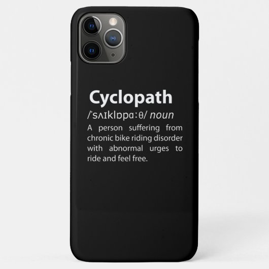 Cyclopathディクおもしろいショナリ定義 Case-Mate iPhoneケース (裏面)