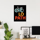 Cyclopath Bicycle Funny Cycling ポスター (ホームオフィス)