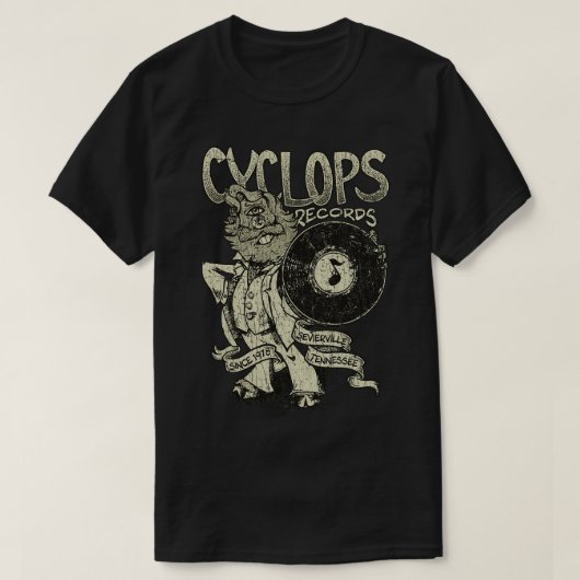 Cyclops Records 1978 Tシャツ (デザイン正面)