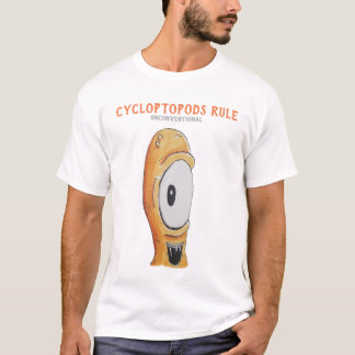Cycloptopodsの規則#2 -白いTシャツ Tシャツ