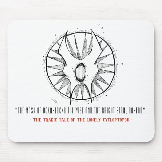 Cyclotopiaの紋章 マウスパッド (正面)