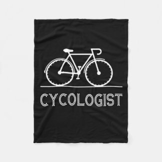 Cycologistサイクルラバーギフトサイクリングマウンテンギフト フリースブランケット