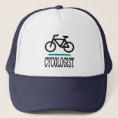 CYCOLOGISTバイクサイクリングサイクリングおもしろいノベルティ キャップ (正面)
