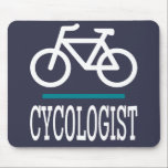 CYCOLOGISTバイクサイクリングサイクリングおもしろいノベルティ マウスパッド<br><div class="desc">CYCOLOGISTバイクサイクリングサイクリング素晴らしこれはおもしろい、あなたの人生のバイク愛好家のための贈り物</div>