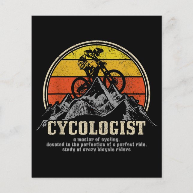 Cycologist定義おもしろいマウンテンバイクMTB (正面)