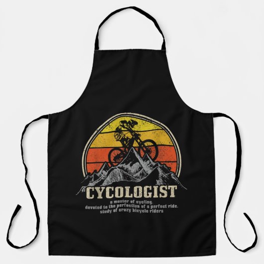 Cycologist定義おもしろいマウンテンバイクMTB エプロン (正面)