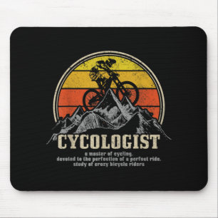 Cycologist定義おもしろいマウンテンバイクMTB マウスパッド