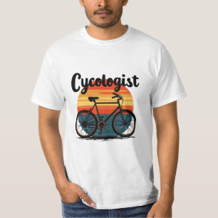 Cycologist:エネルギッシュバイクもしくは自転車に乗る人T型 – サイクリング用 Tシャツ