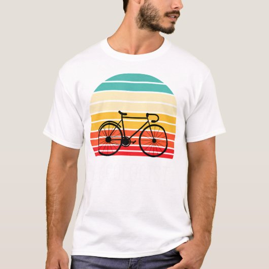 Cycologist -ヴィンテージおもしろいサイクリングサイクリストの贈り物 tシャツ (正面)
