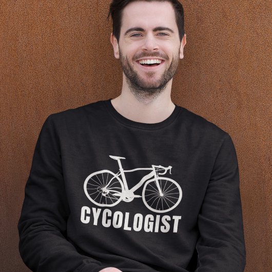 Cycologist, Fun Gift for Cycling Lovers スウェットシャツ