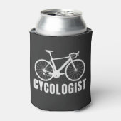 Cycologist Fun Gift for Cycling Lovers 缶クーラー (缶正面)