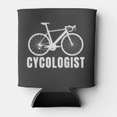 Cycologist Fun Gift for Cycling Lovers 缶クーラー (正面)