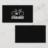 Cycologist Funny Bicycle Bike Gift 名刺 (正面/裏面)
