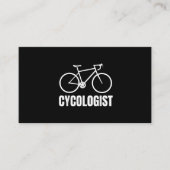 Cycologist Funny Bicycle Bike Gift 名刺 (正面)