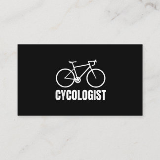 Cycologist Funny Bicycle Bike Gift 名刺