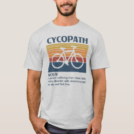 Cycopath定義レトロヴィンテージサイクリング Tシャツ