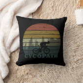 Cycopath - マウンテンバイク - おもしろ自転車 クッション (ブランケット)