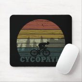 Cycopath - マウンテンバイク - おもしろ自転車 マウスパッド (マウス)