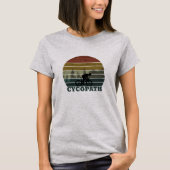 Cycopath - マウンテンバイク - おもしろ自転車 tシャツ (正面)