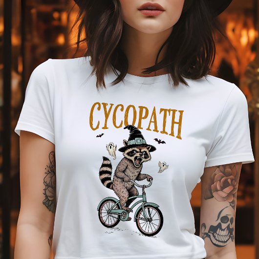 Cycopath ヴィンテージ アライグマ ハロウィン tシャツ