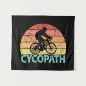 Cycopath Funny Cycling タペストリー (正面(横))