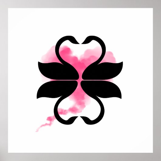 Cygnes Affiche ポスター (正面)