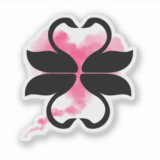 Cygnes Amour シール (正面)