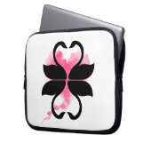  Cygnes Amour Sacs pour électronique ラップトップスリーブ (正面左)