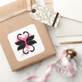 Cygnes Autocollant スクエアシール