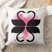 Cygnes Nuage Rose Coussin décoratif クッション (ブランケット)