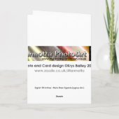 Cygnetクリスマスカード シーズンカード (裏面)