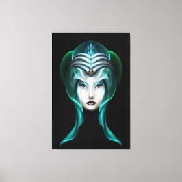 Cyiria ISOブラックキャンバス印刷のポートレート キャンバスプリント