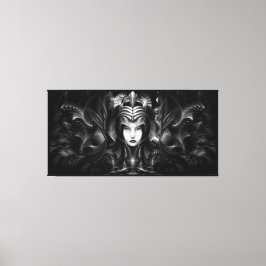 Cyiria Queen Of The Dark Realm Canvas Print キャンバスプリント